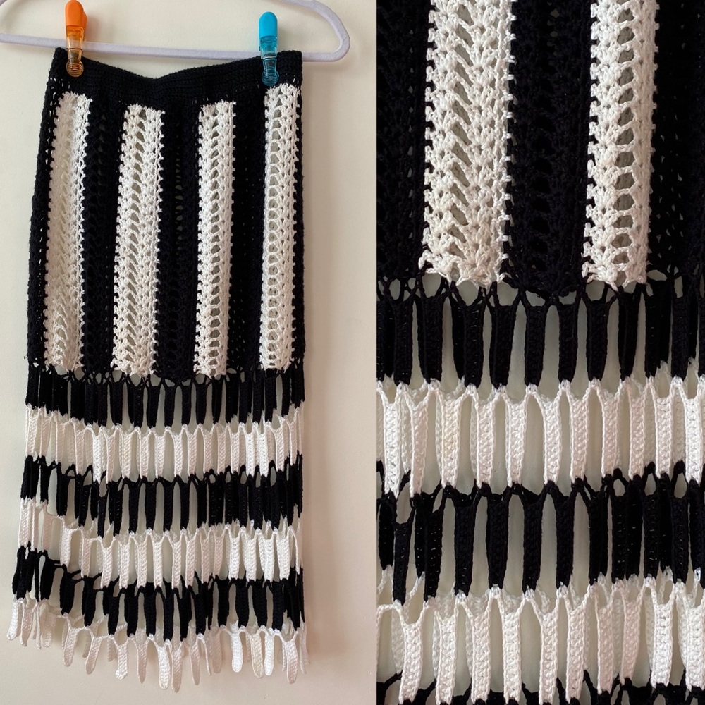 Crochet skirt